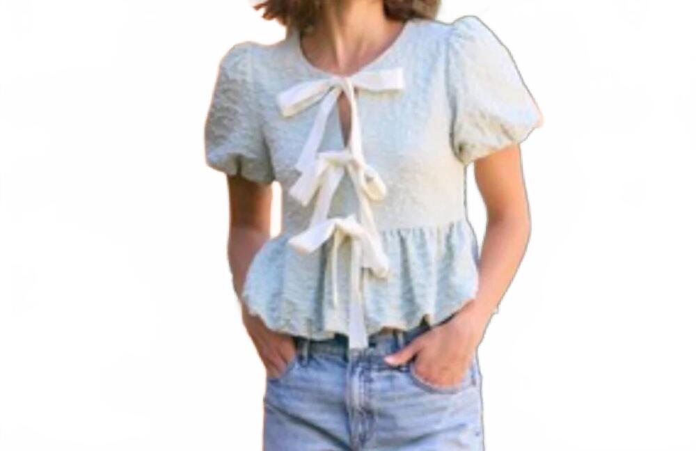 NEW IDEM DITTO vivianne blouse in sage